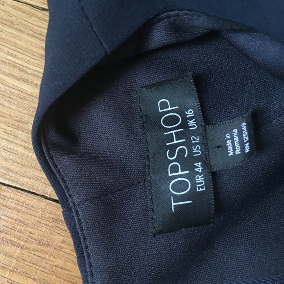 TOPSHOP crop top-Sz 12 - Picture 2 of 3